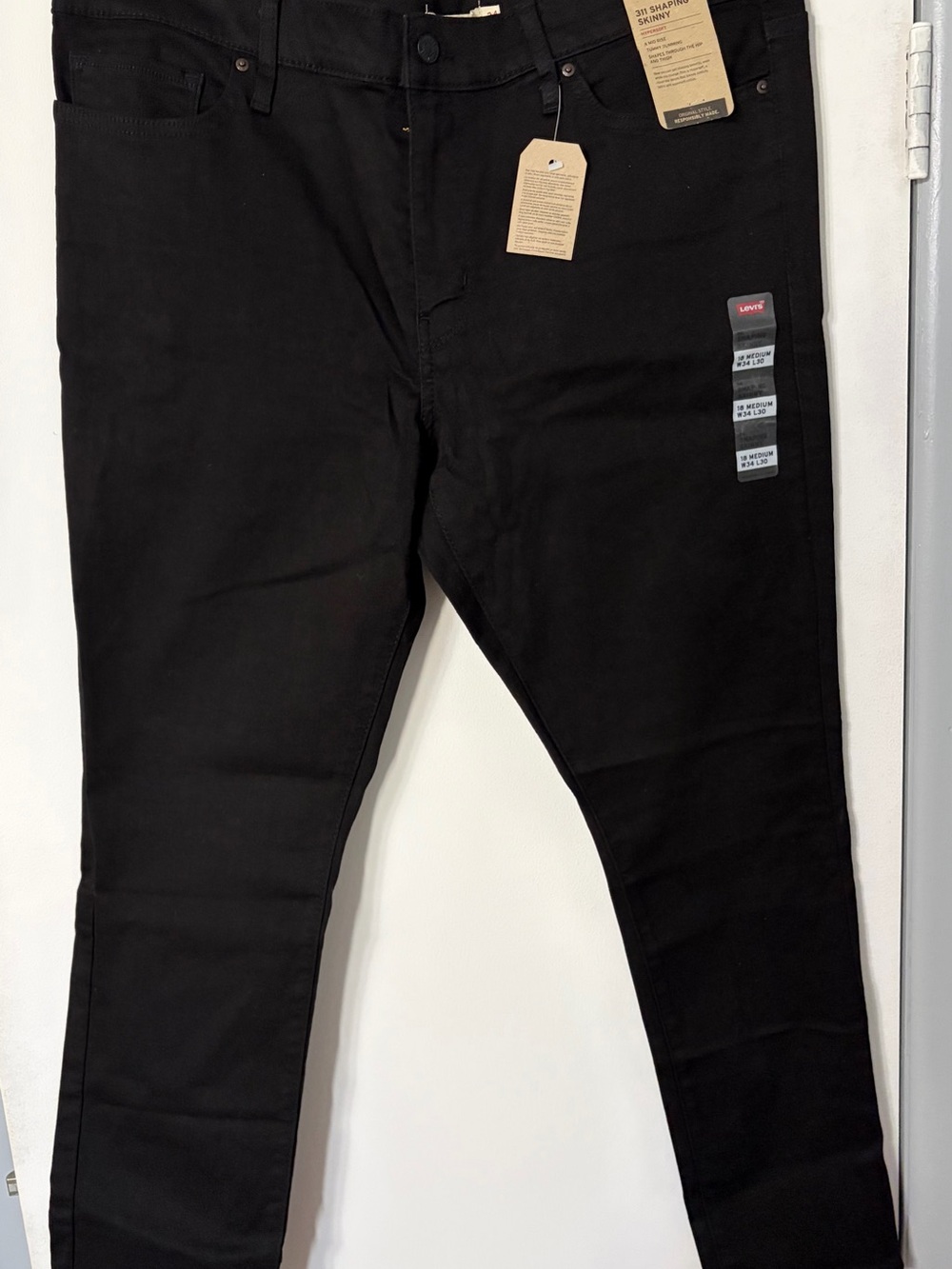 Levi's Men's Black Skinny Jeans